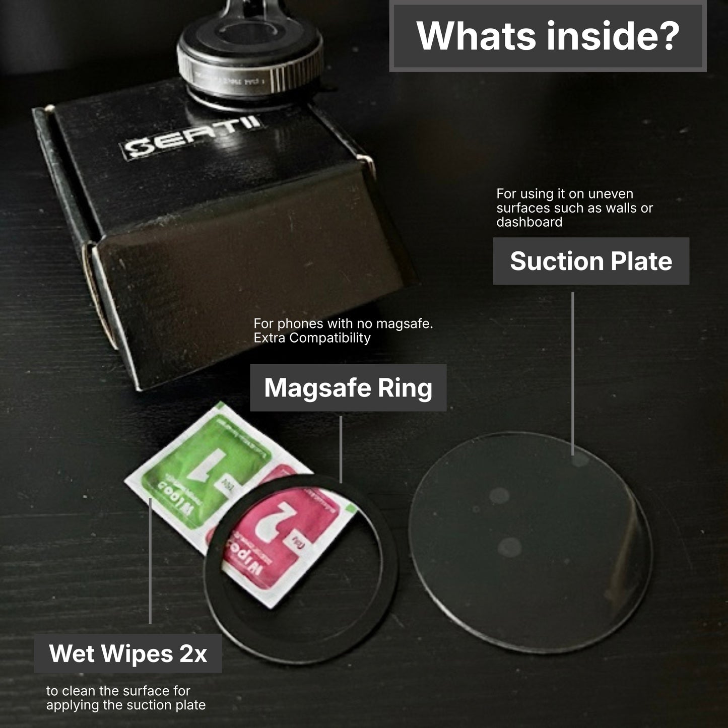 SERTII®️  Vacuum MagHold